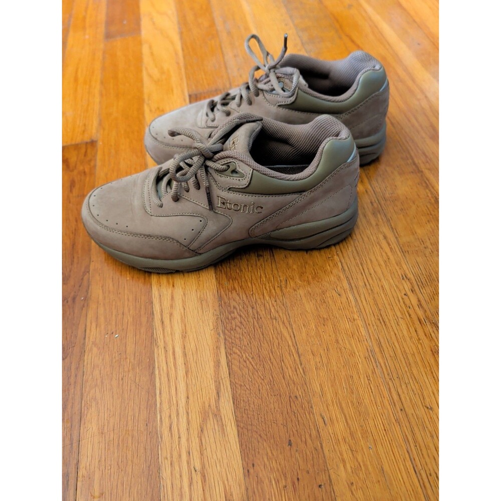 Etonic Leather Walking Shoes Women's Size 7 Brown Suede Ever Dure DRX Lace Up